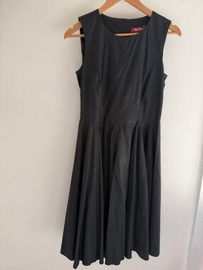 MaxMara Studio Cotton Flare Dress